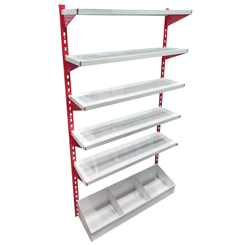 قفسه اداری مدل سوپرمارکتی طرح 6 طبقه کد S9530P250M