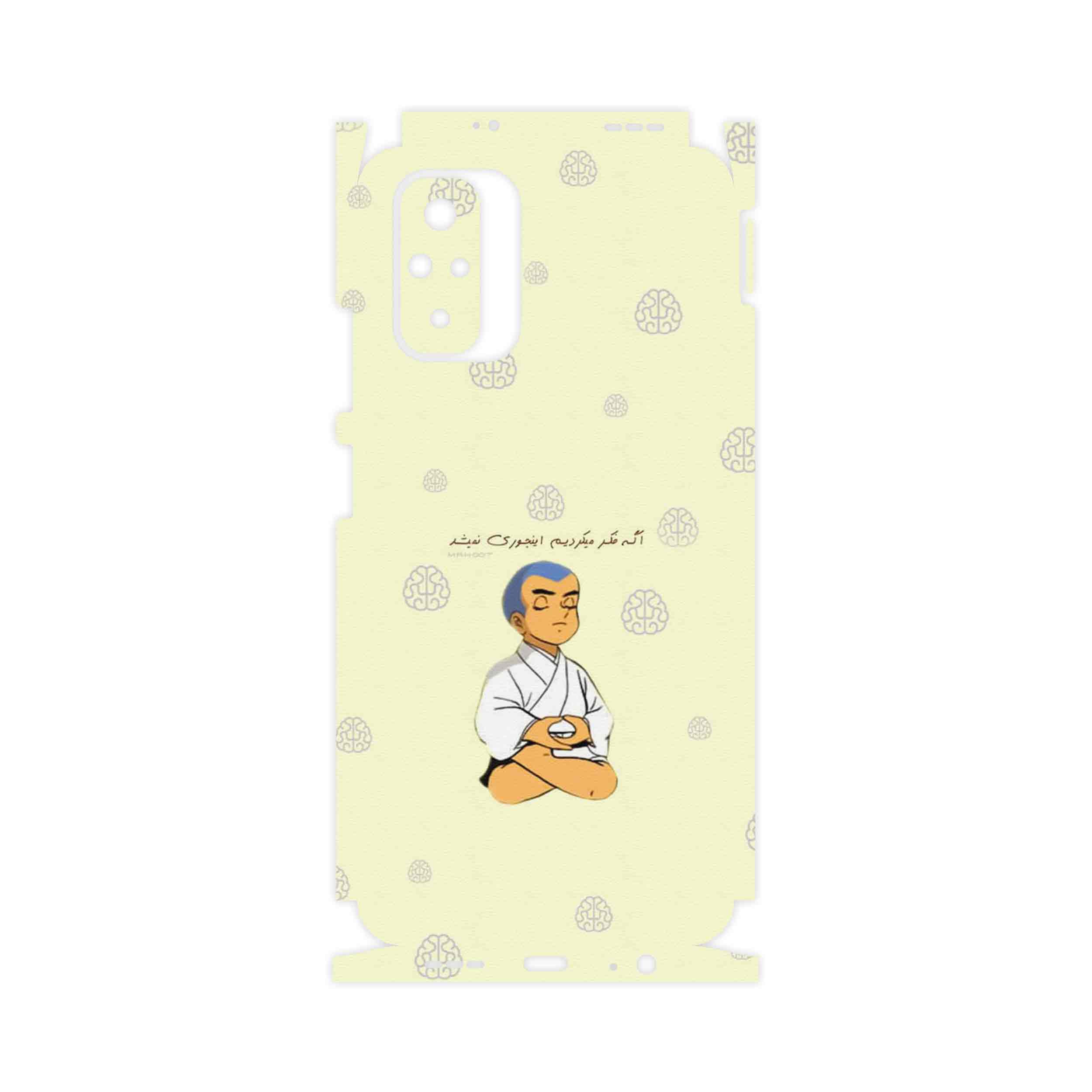 برچسب پوششی ماهوت مدل Ikkyu-san-FullSkin مناسب برای گوشی موبایل شیائومی Redmi Note 10s