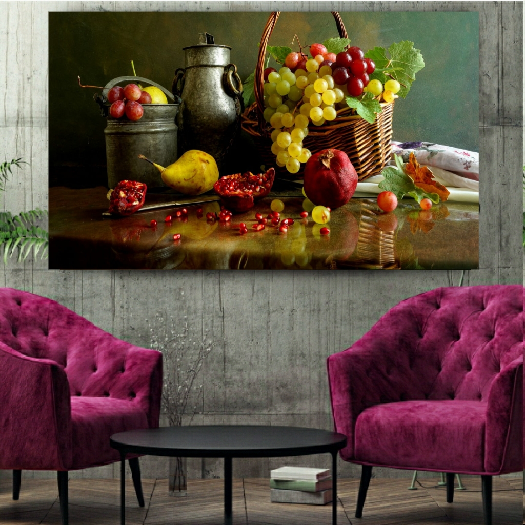 تابلو بوم طرح میوه مدل SDB932