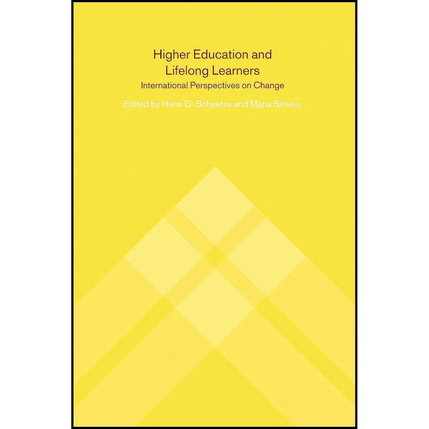 کتاب زبان اصلی Higher Education and Lifelong Learning