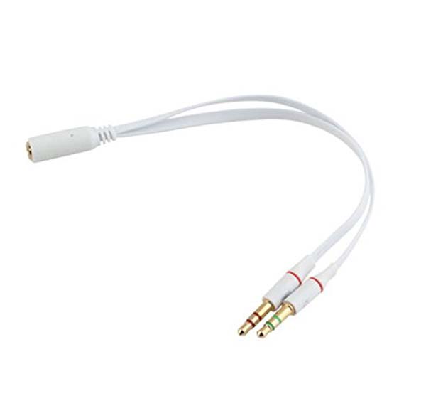 تبدیل 1 به 2 جک 3.5 میلی متری هندزفری به هدفون