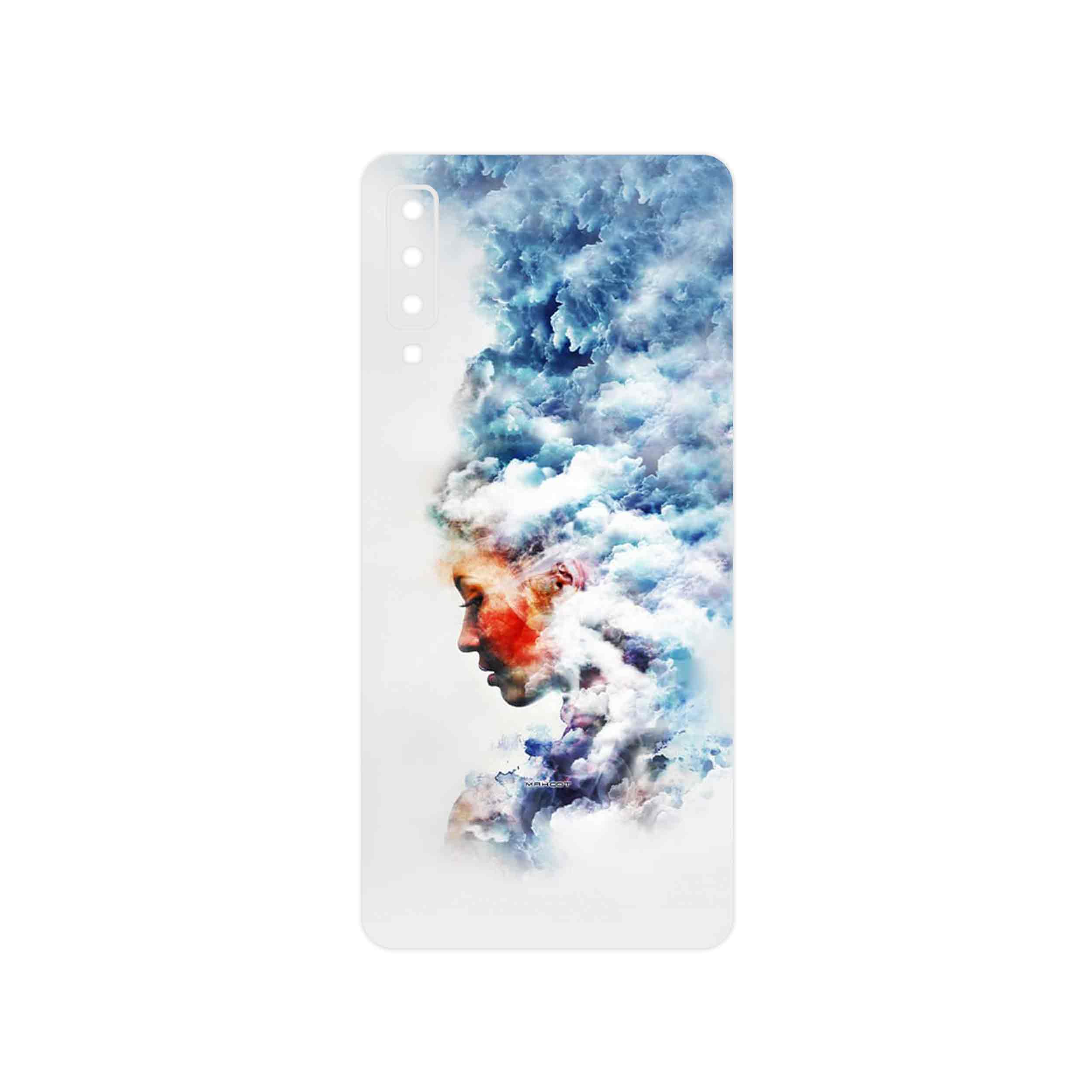 برچسب پوششی ماهوت مدل Women and the Cloud Digital Art مناسب برای گوشی موبایل سامسونگ Galaxy A7 2018