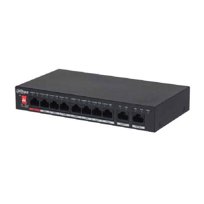 فروش و قیمت سوئیچ 8 پورت داهوا DH-PFS3010-8ET-96 | ایمن کالا