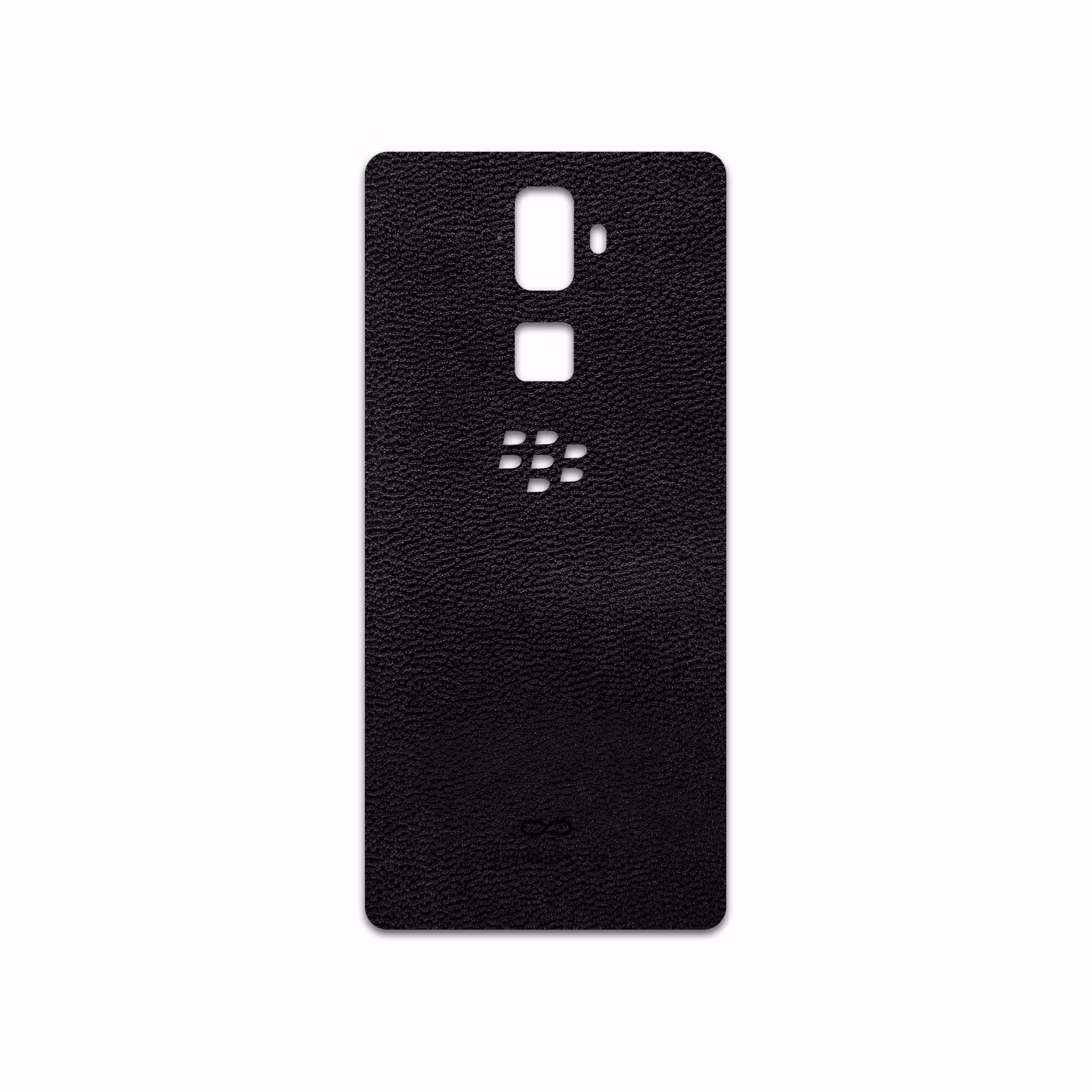 برچسب پوششی ماهوت مدل Black-Leather مناسب برای گوشی موبایل بلک بری Evolve