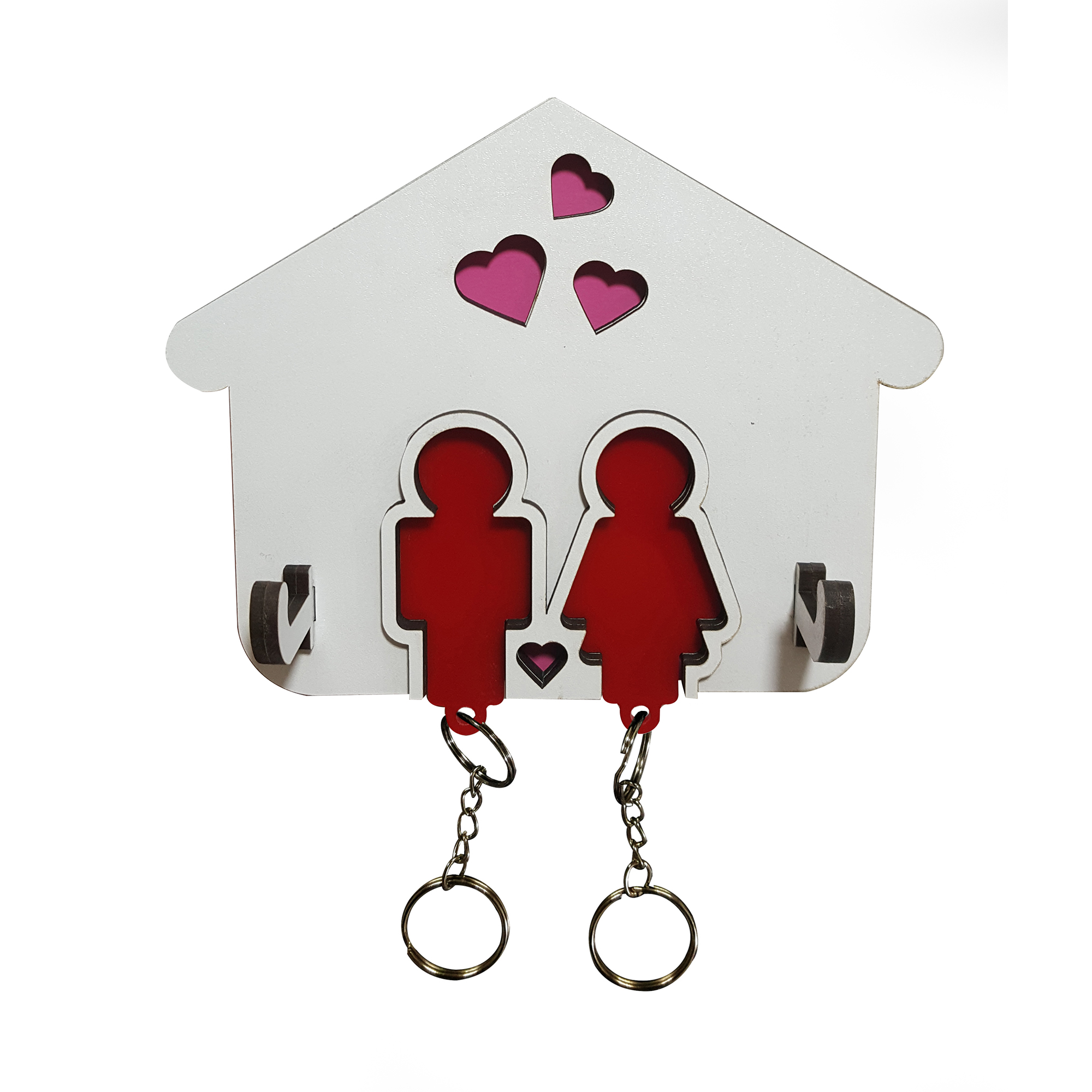  جاکلیدی دیواری طرح آرمک کد D069