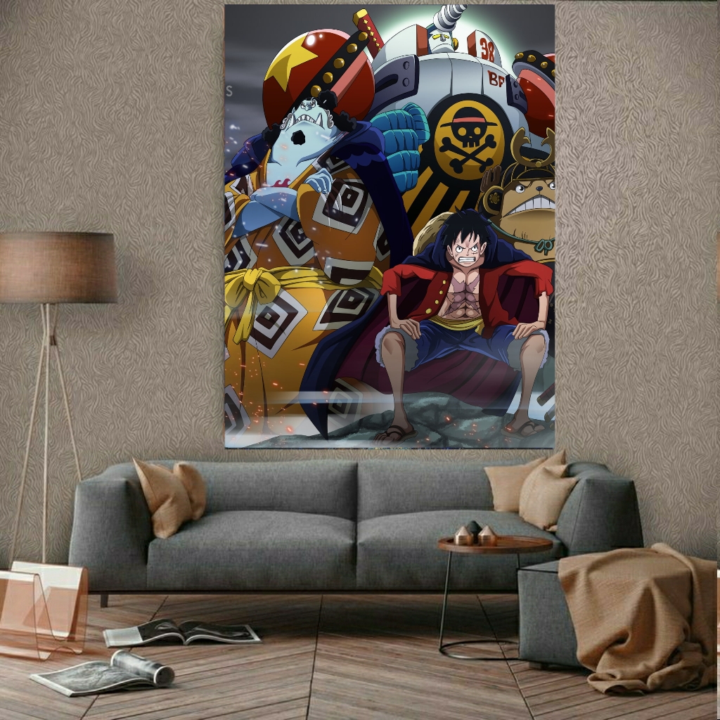 تابلو بوم طرح انیمه وان پیس- One Piece مدل SDB256