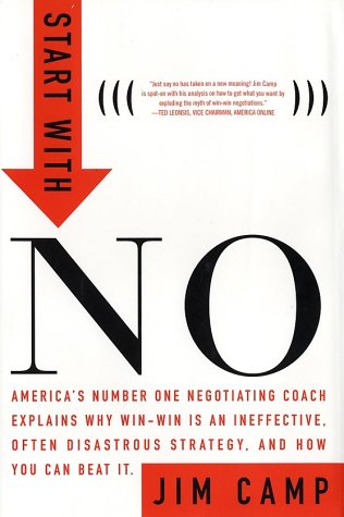 خرید و دانلود نسخه کامل کتاب Start with no: the negotiating tools that the pros don't want you to know - PDF