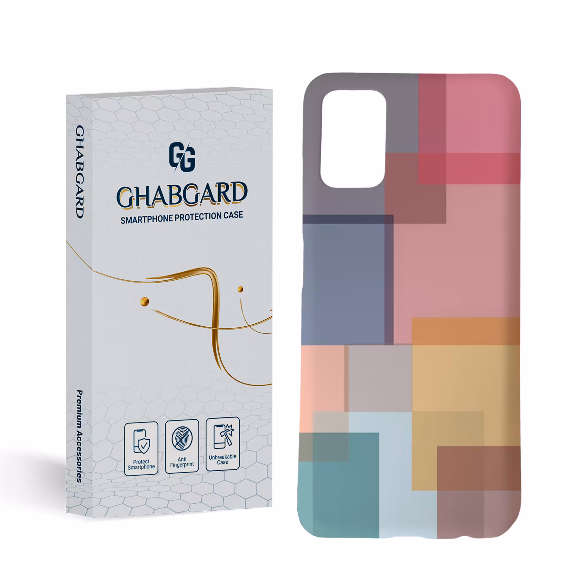 کاور قاب گارد مدل ساده مناسب برای گوشی موبایل سامسونگ Galaxy A03 S