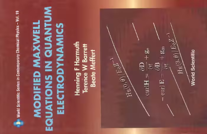 خرید و دانلود نسخه کامل کتاب Modified Maxwell equations in quantum electrodynamics