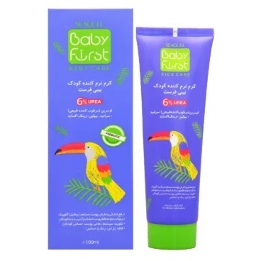 بیبی فرست کرم نرم کننده کودک حاوی 6 % اوره و اوسرین 100 میل