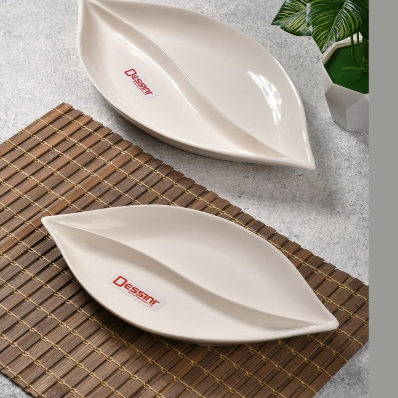 اردوخوری چینی دسینی طرح ریو (Dessini) - سایز 32 (متوسط)