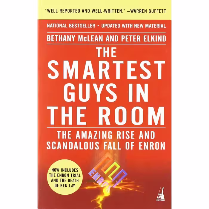 کتاب The Smartest Guys in the Room اثر Bethany McLean and Peter Elkind انتشارات Portfolio Trade