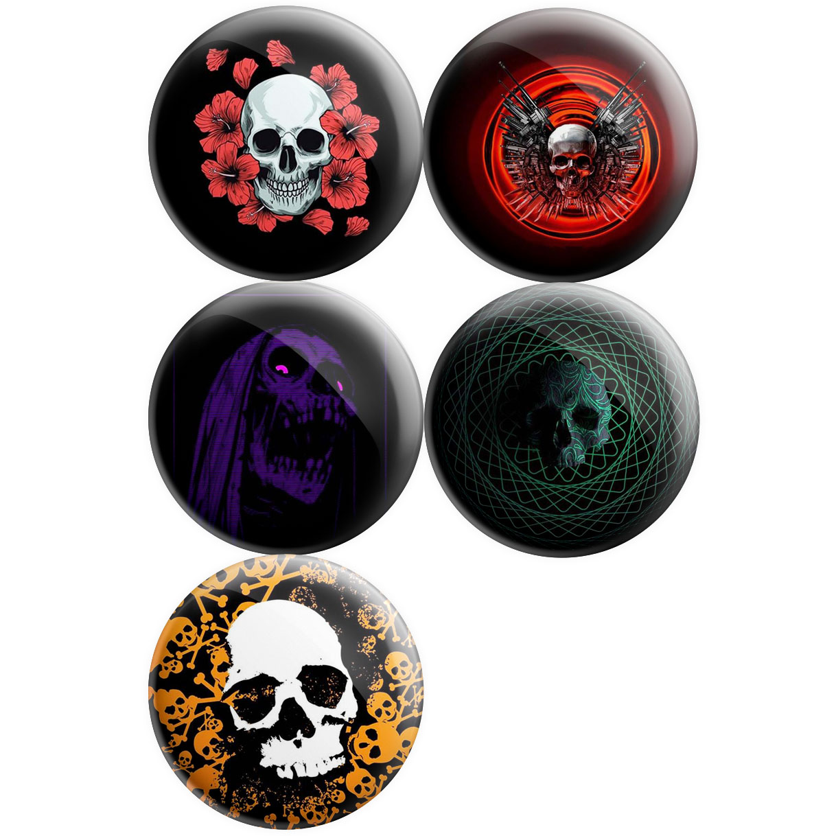 پیکسل پرمانه طرح اسکلت کد pmg5.10619 مجموعه 5 عددی