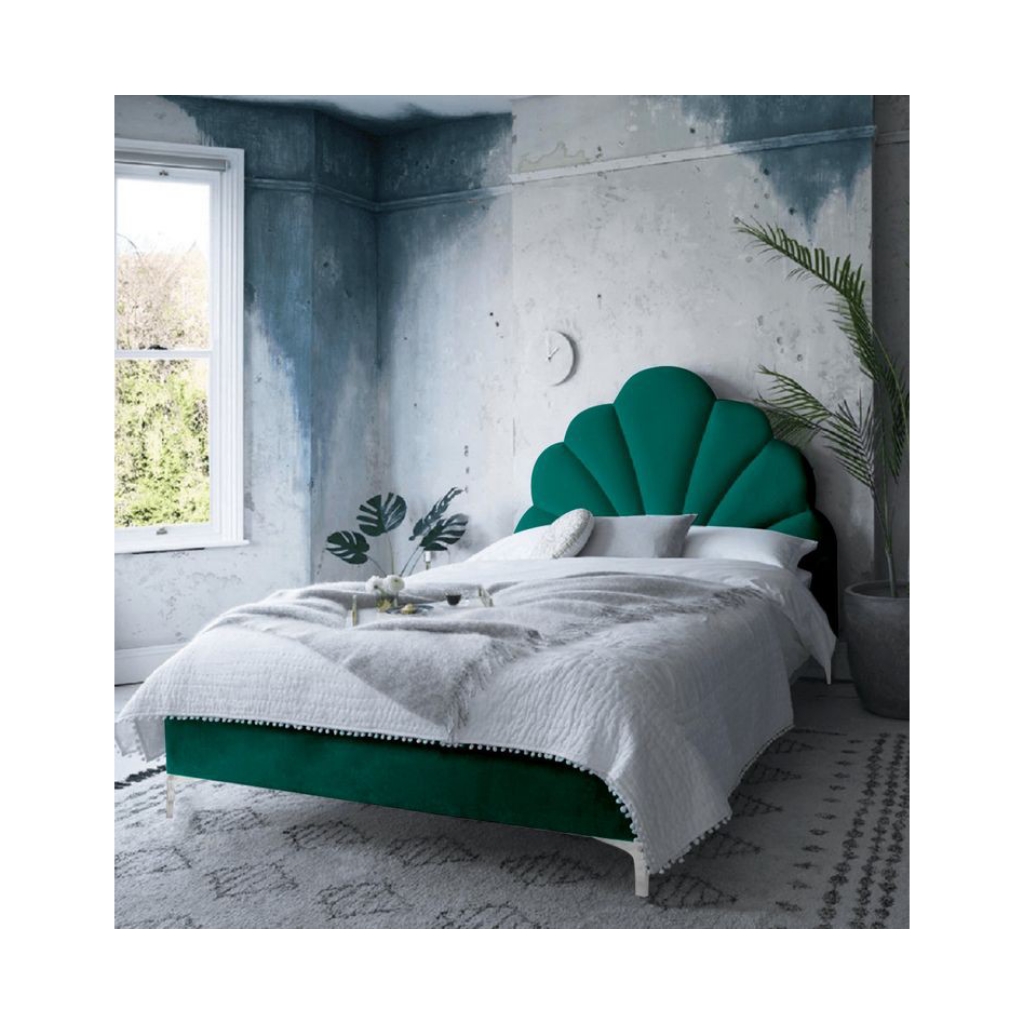 تخت خواب دونفره مدل ماهک سایز 140×200 سانتی متر