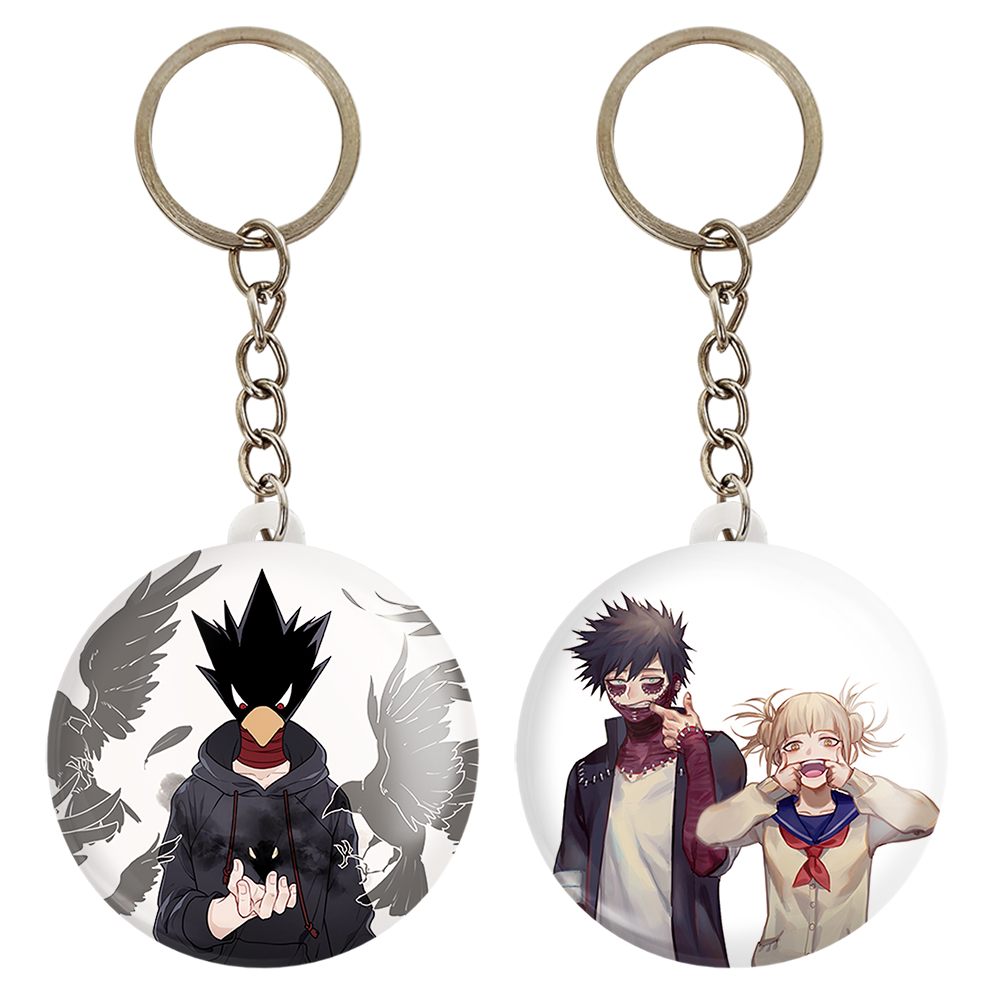 جاکلیدی خندالو مدل توگا و دابی و فومیکاگه توکویامی انیمه آکادمی قهرمان من کد 115711566 مجموعه 2 عددی