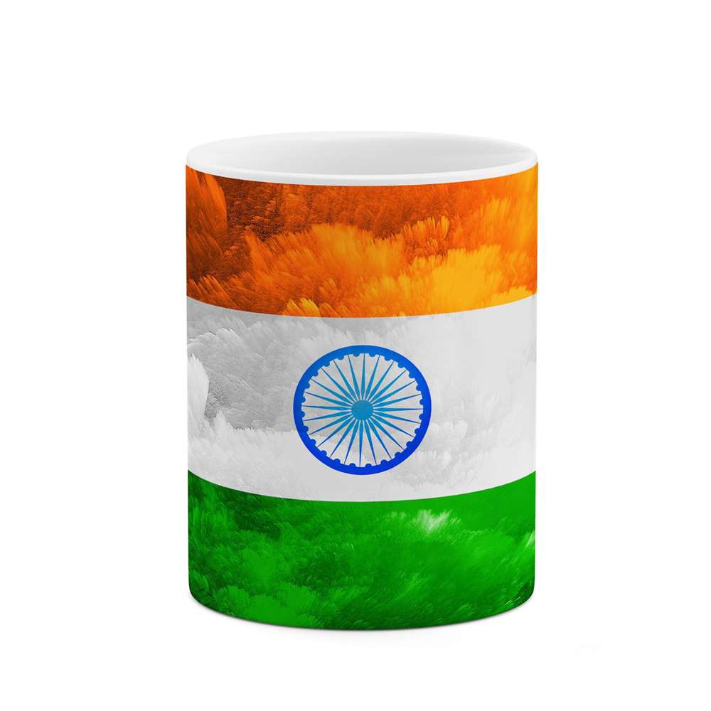 ماگ طرح پرچم کشور هند  مدل mgp14974