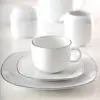 سرویس غذاخوری 98 پارچه چینی زرین ایران سری کواترو مدل سمن درجه یک