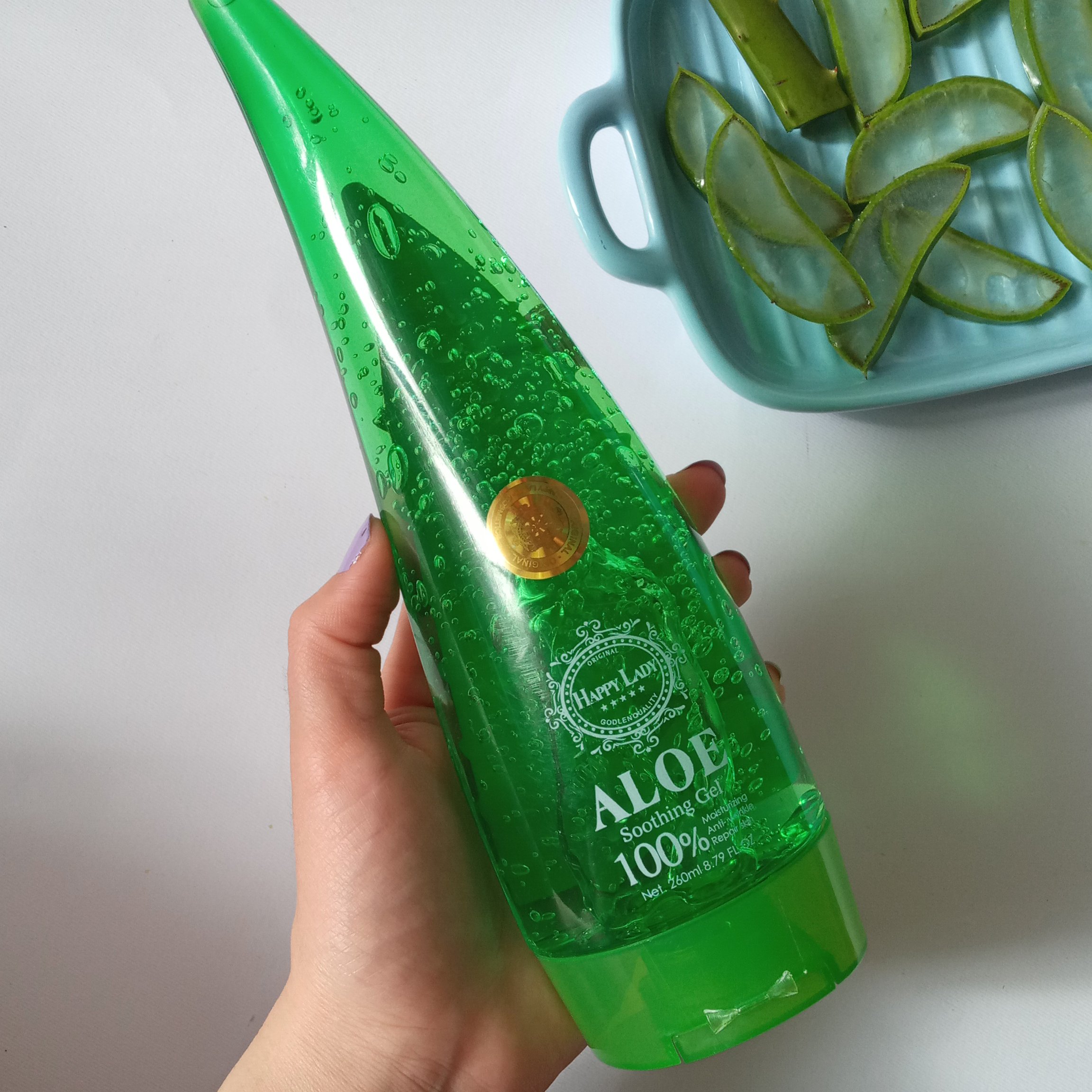 ژل آبرسان الویه ورا آبرسان قوی پوست