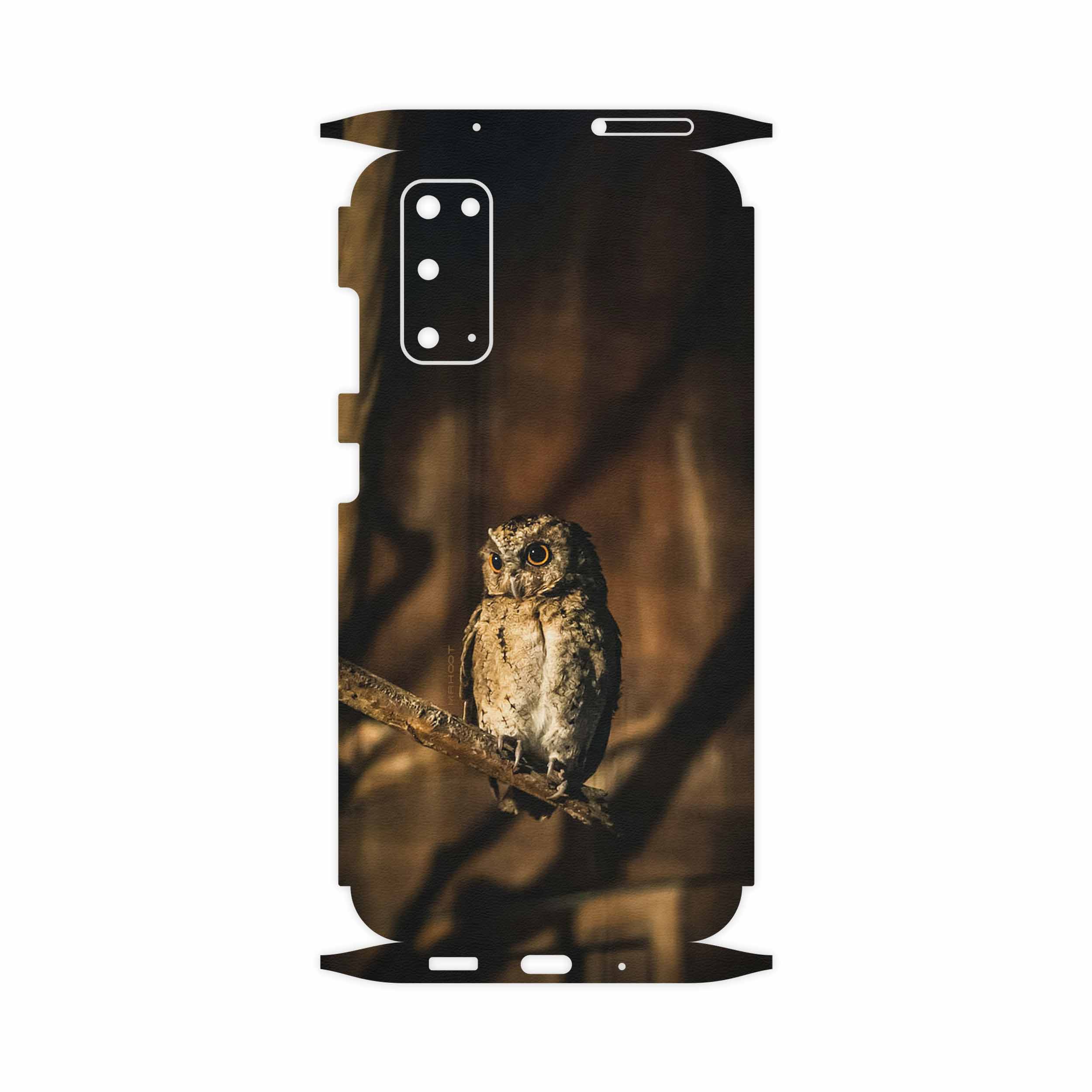 برچسب پوششی ماهوت مدل Owl-FullSkin مناسب برای گوشی موبایل سامسونگ Galaxy S20