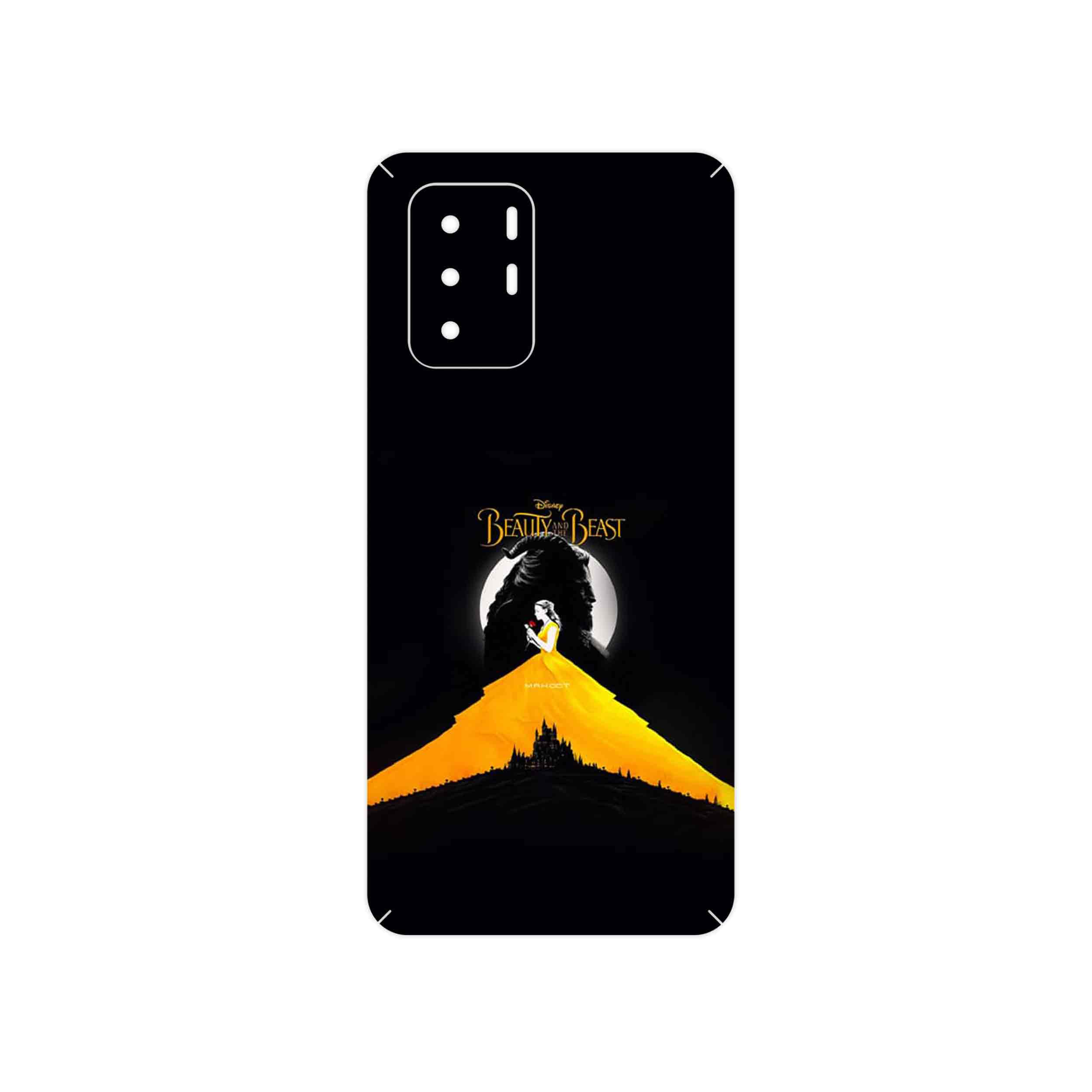 برچسب پوششی ماهوت مدل Beauty and the Beast مناسب برای گوشی موبایل شیائومی Poco X3 GT 5G