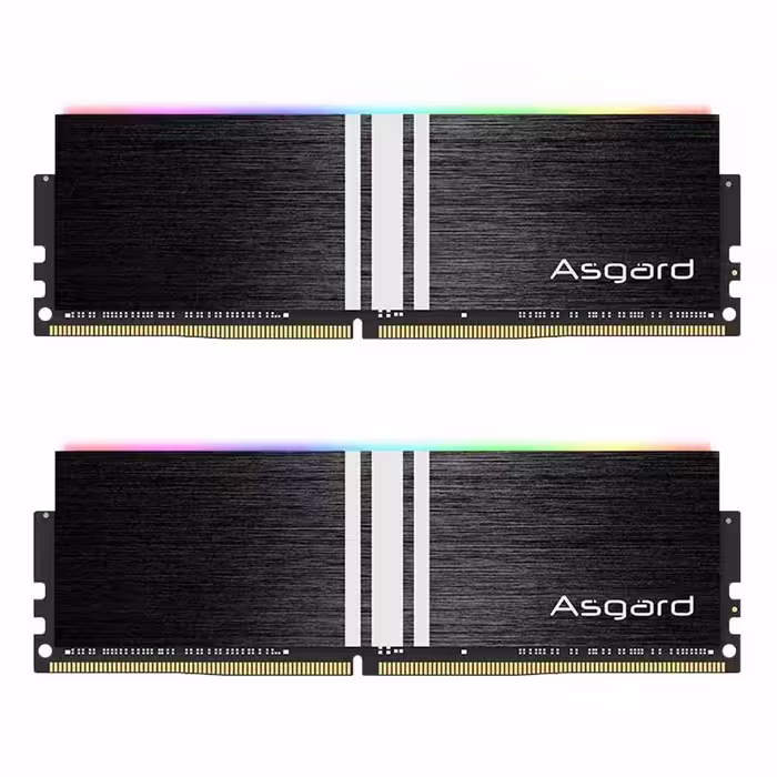 خرید رم ازگارد RAM Asgard Black Knight V1 Dual 32GB 16GBx2 3600MHz DDR4 با بهترین قیمت