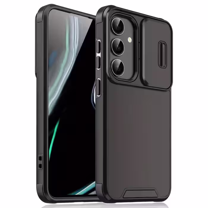 قاب گوشی ایربگ دار اسلاید کمرا مناسب برای موبایل Samsung Galaxy A55