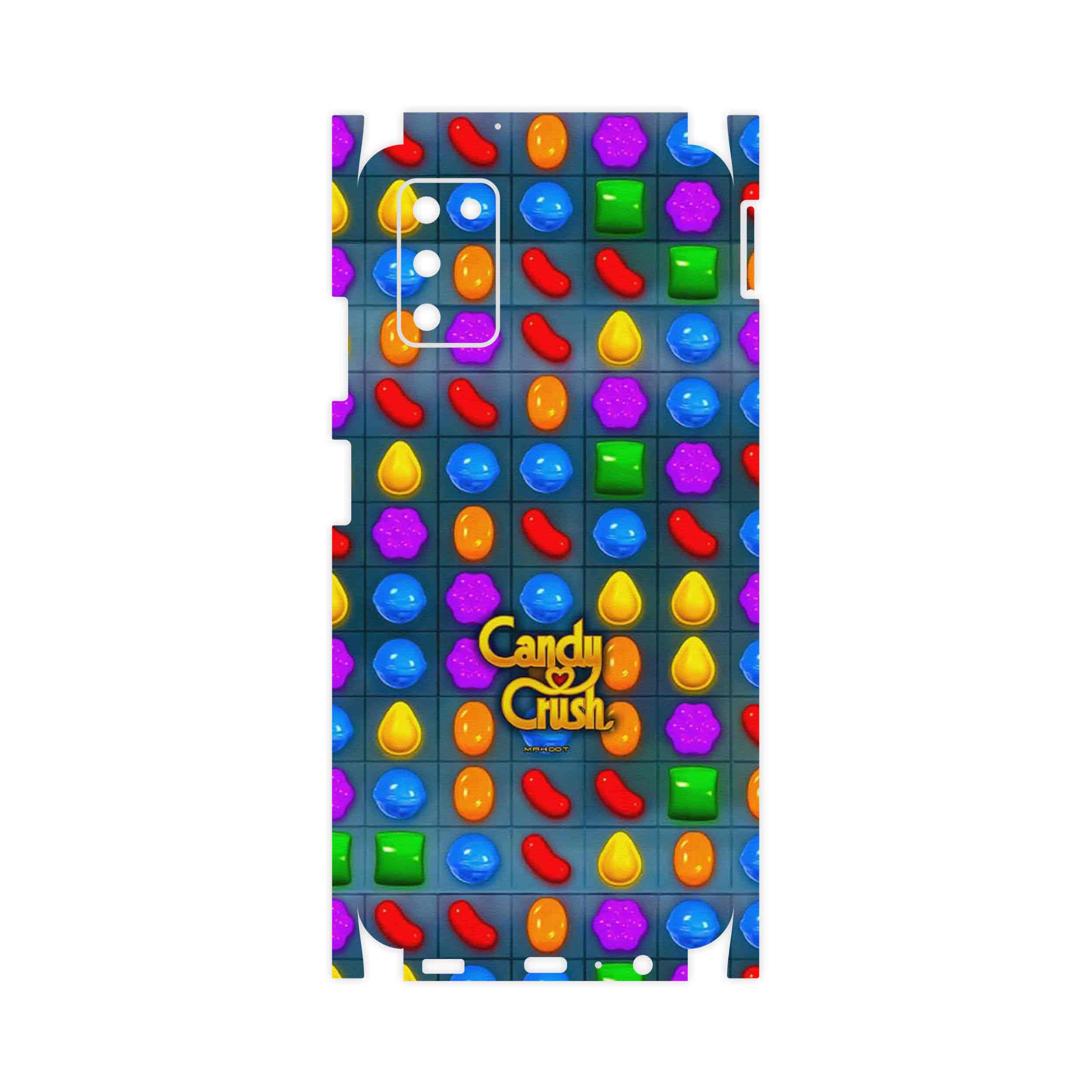 برچسب پوششی ماهوت مدل Candy Crush Game Series-FullSkin مناسب برای گوشی موبایل سامسونگ Galaxy A03S