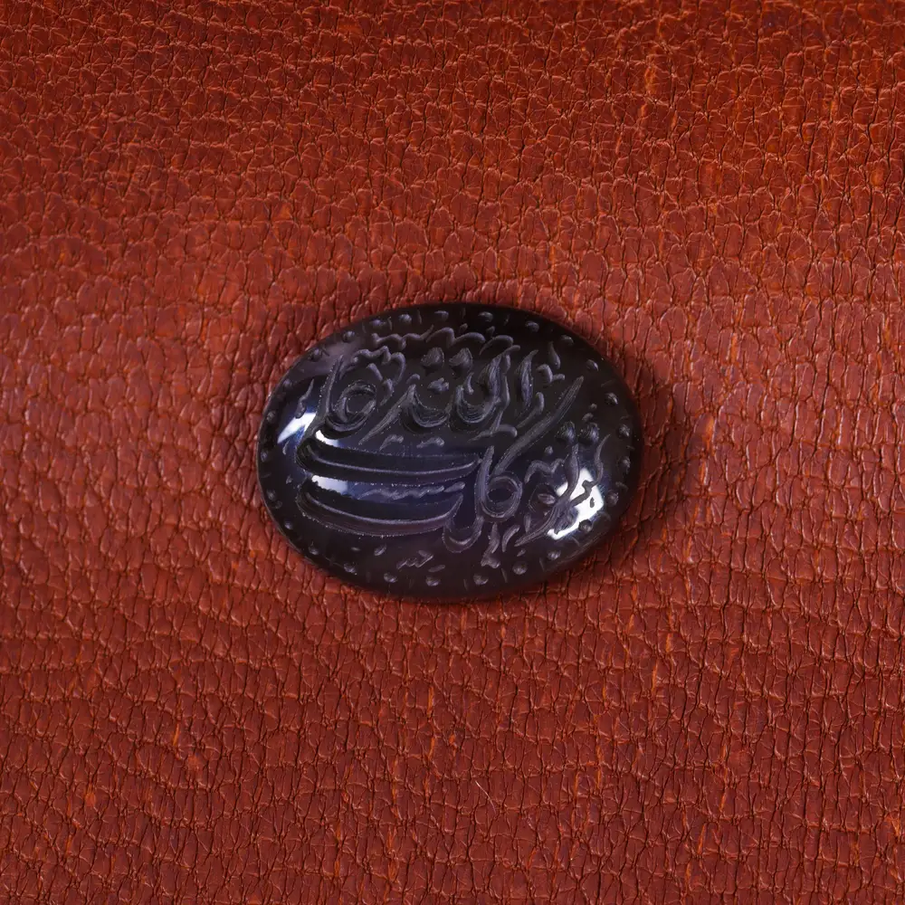 نگین عقیق کد 16510 - جواهری مشاهیر