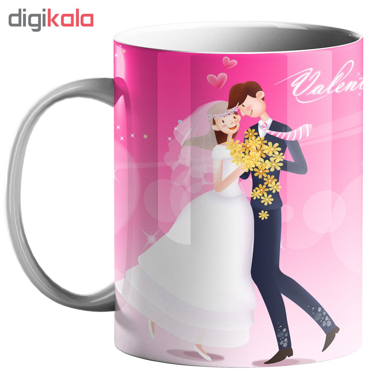 ماگ طرح عاشقانه کد v2