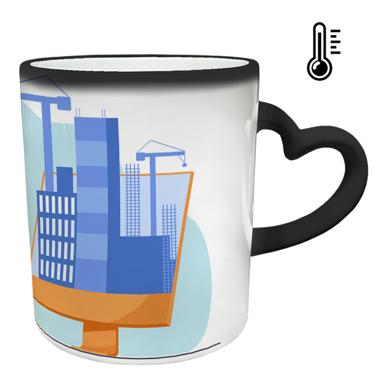 ماگ حرارتی مدل دسته قلبی طرح مهندس کد 89