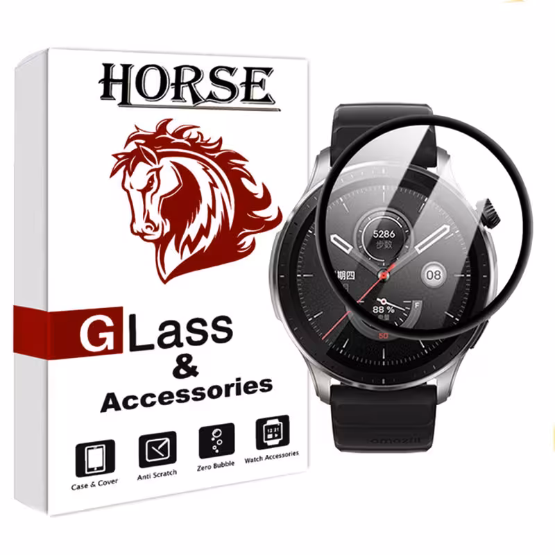 محافظ صفحه نمایش هورس مدل PMMAWH مناسب برای ساعت هوشمند آمازفیت GTR 4 | کالا برتری