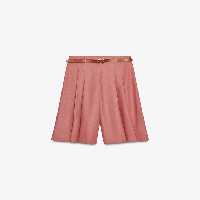 شلوارک لینن زنانه زارا LONG BERMUDA SHORTS WITH BELT IN LINEN BLEND | تهران زارا TehranZara