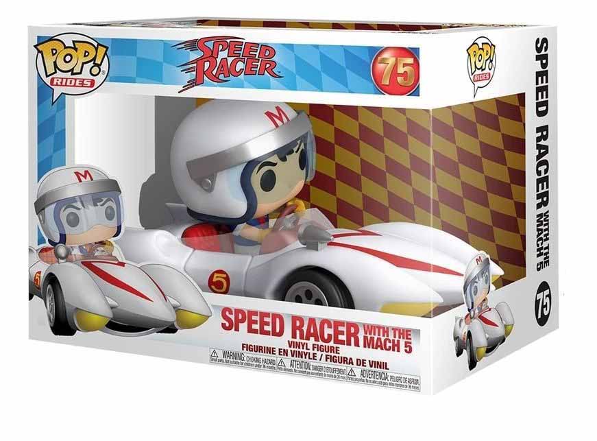 خرید عروسک POP! - اکشن فیگور اسپید رِیسر با ماشین مسابقه Speed Racer with Mach 5 با بهترین قیمت