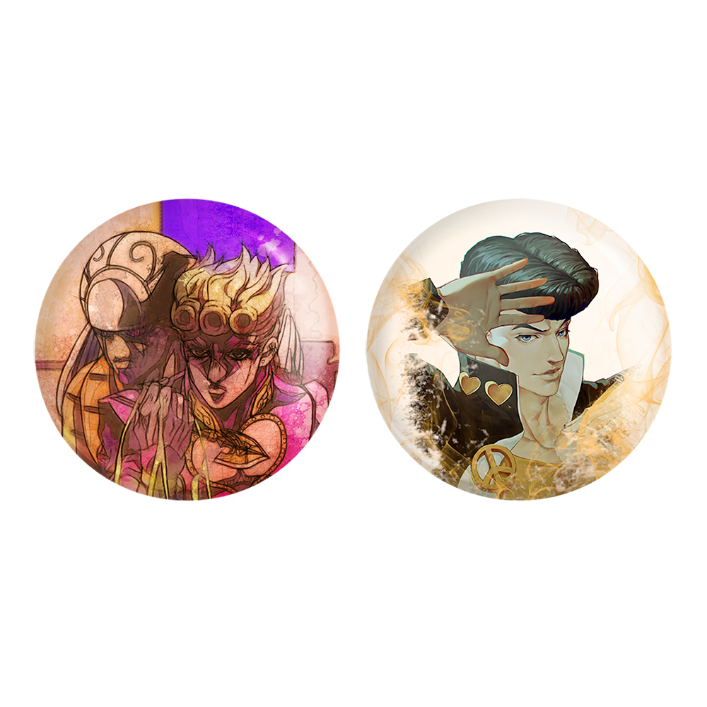 پیکسل خندالو مدل هیگاشکاتا جوسکه و جورنو جواوونو انیمه جوجو کد 1152011513 مجموعه 2 عددی