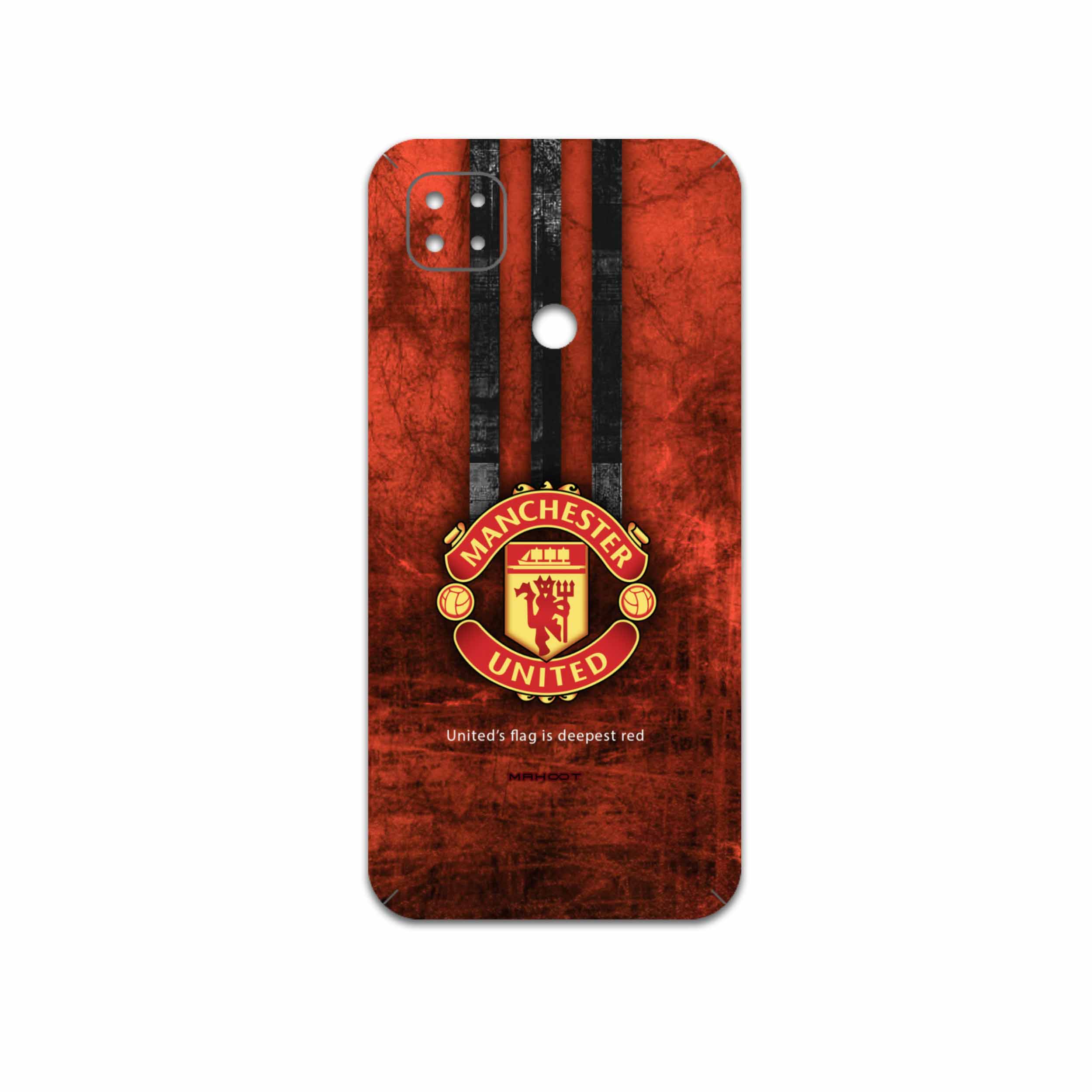 برچسب پوششی ماهوت مدل Manchester-United مناسب برای گوشی موبایل شیائومی Poco C31