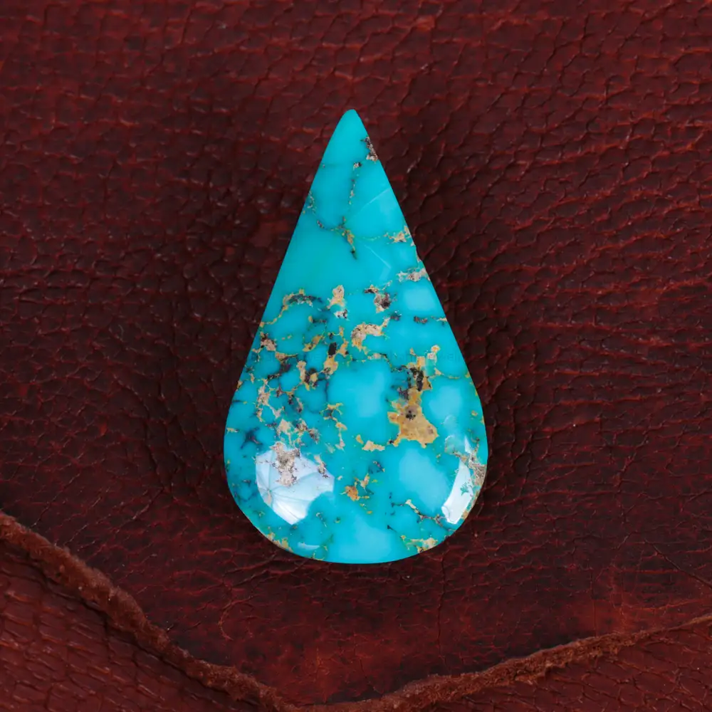 نگین فیروزه شجری کد 15285 - جواهری مشاهیر