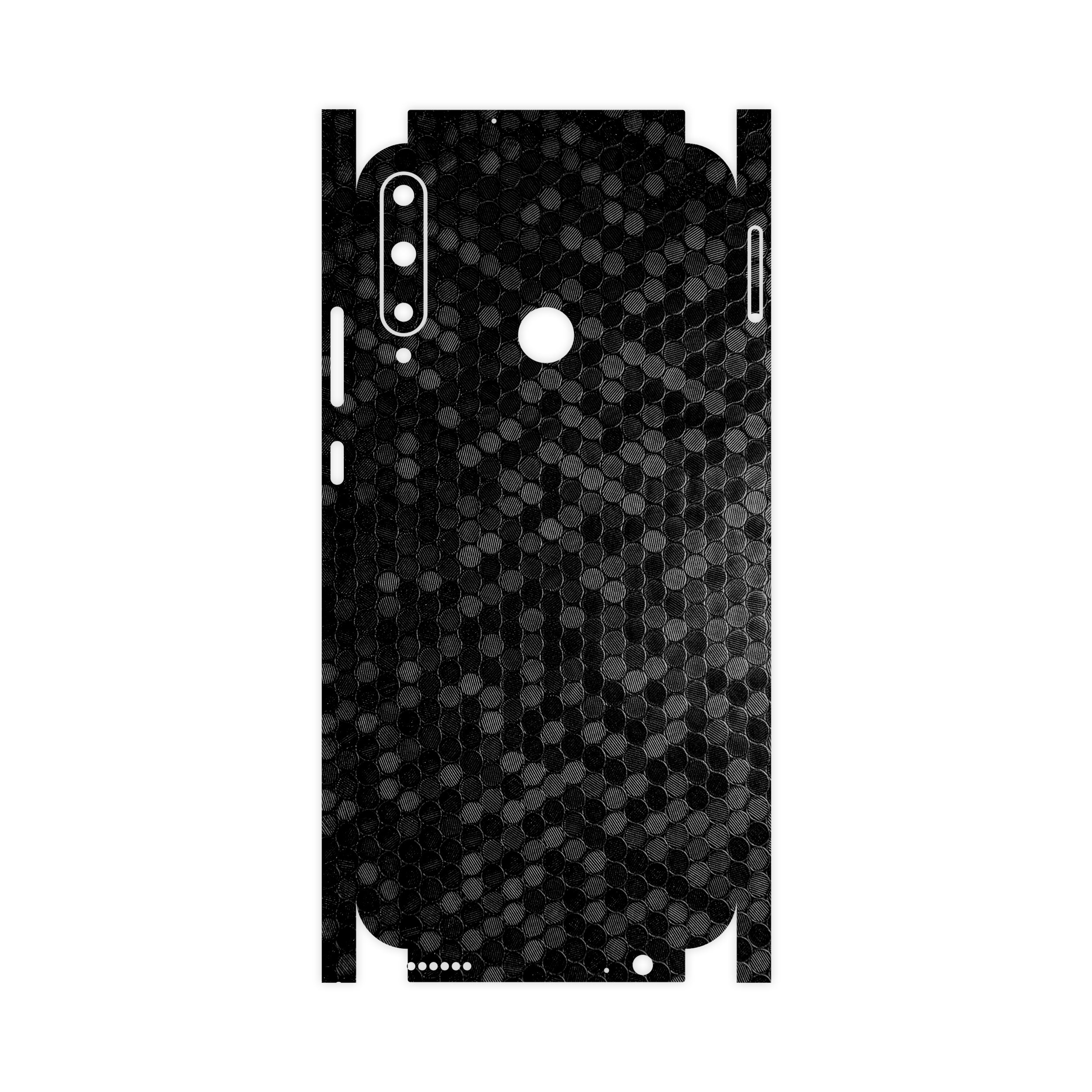برچسب پوششی ماهوت مدل Full skin-Honey-Comb-Circle مناسب برای گوشی موبایل هوآوی Y7P