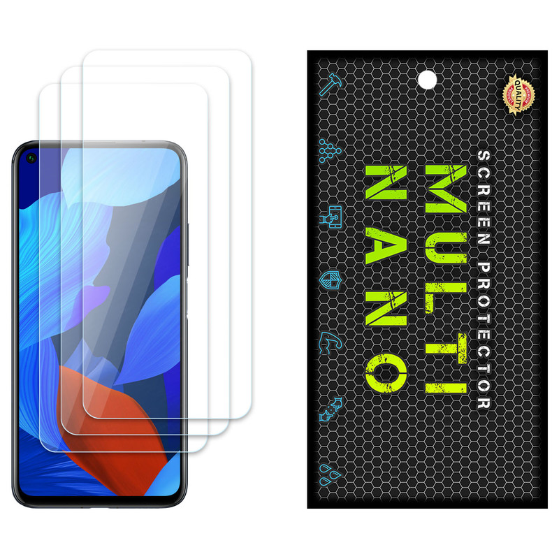 محافظ صفحه نمایش مولتی نانو مدل X-S3N مناسب برای گوشی موبایل هوآوی Nova 5T بسته سه عددی | کالا برتری