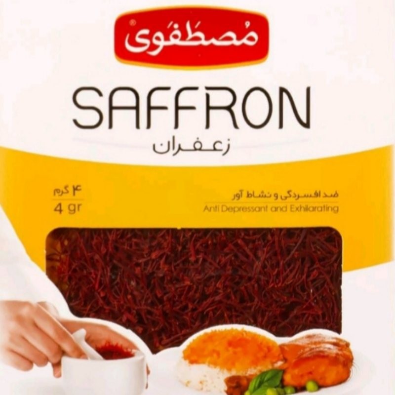 زعفران درجه یک مصطفوی 4 گرمی