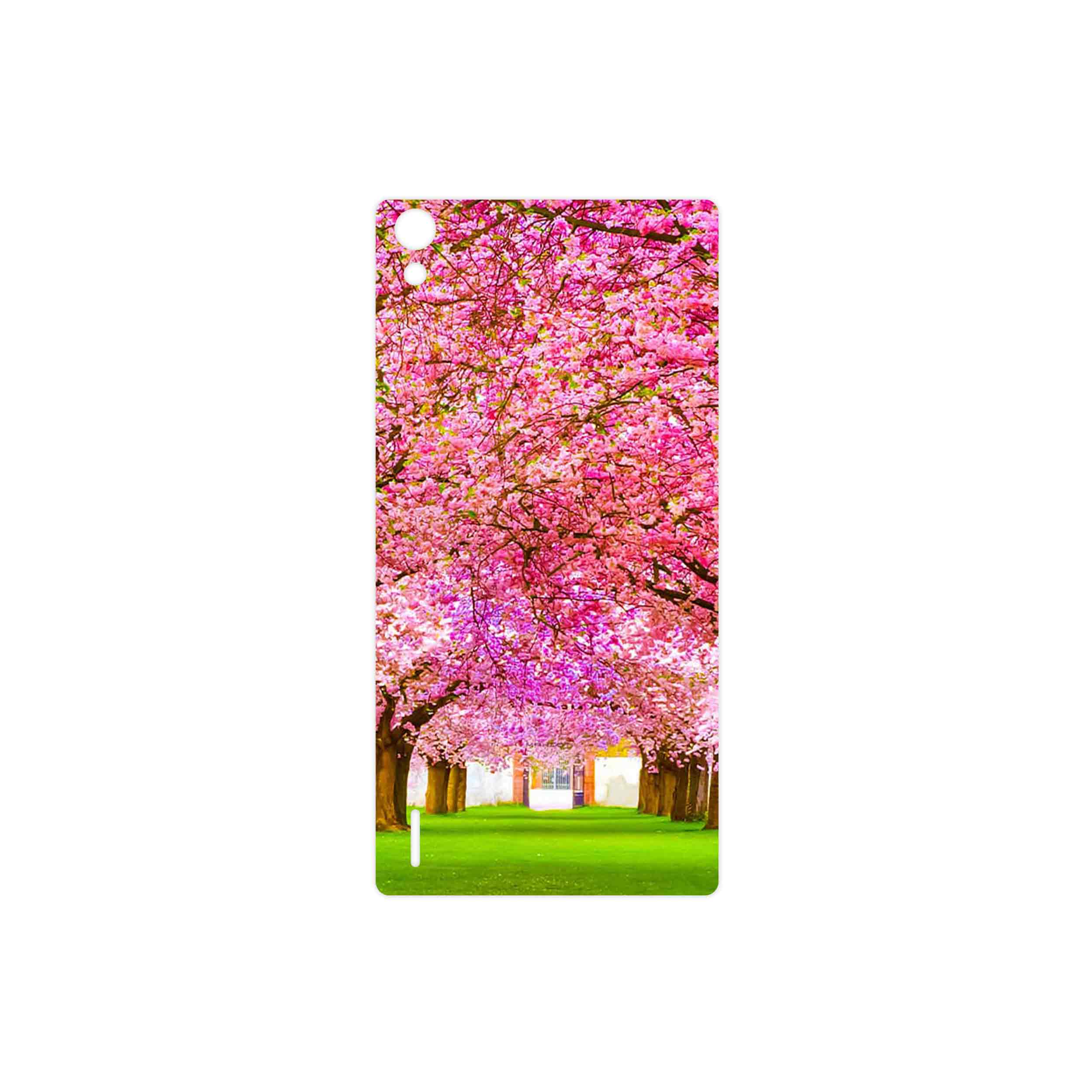 برچسب پوششی ماهوت مدل Spring Season مناسب برای گوشی موبایل هوآوی Ascend P7