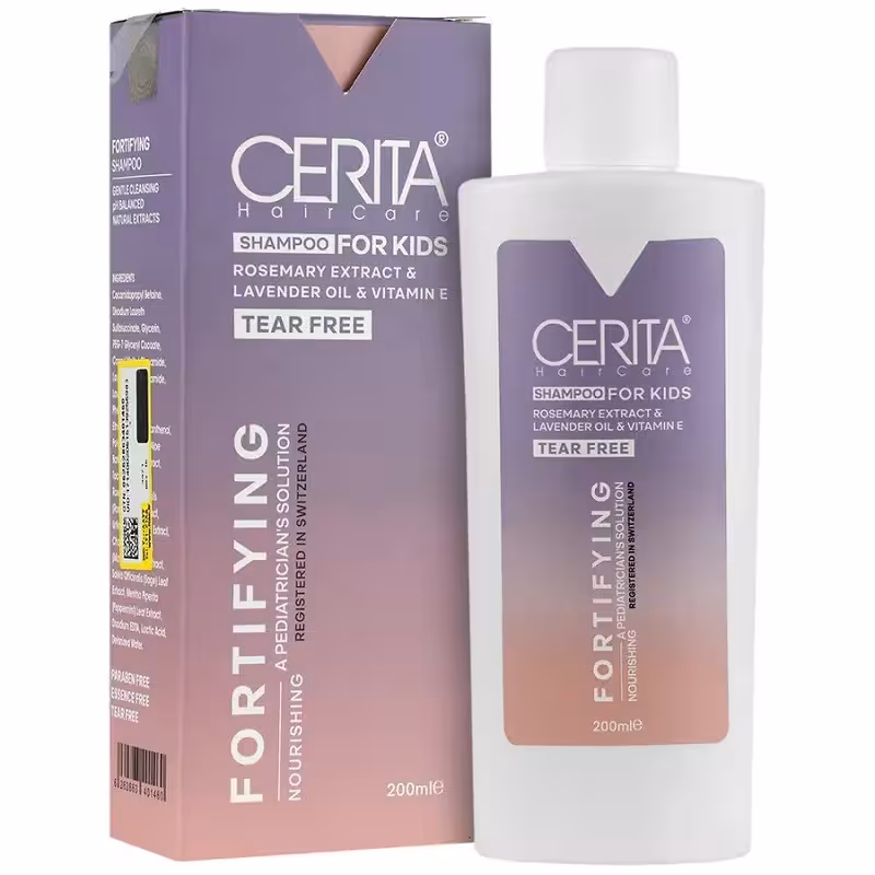 شامپو تقویت کننده مو کودکان سریتا CERITA حجم 200mL