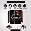 برچسب پلی استیشن ۴ طرح call of duty مدل ps4 fat کد PS-1007