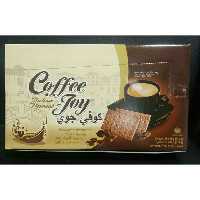 بیسکویت قهوه کافی جوی 18 عددی Coffee joy محصولی از کشور اندونزی تاریخ جدید با طعم لذیذ و ترد