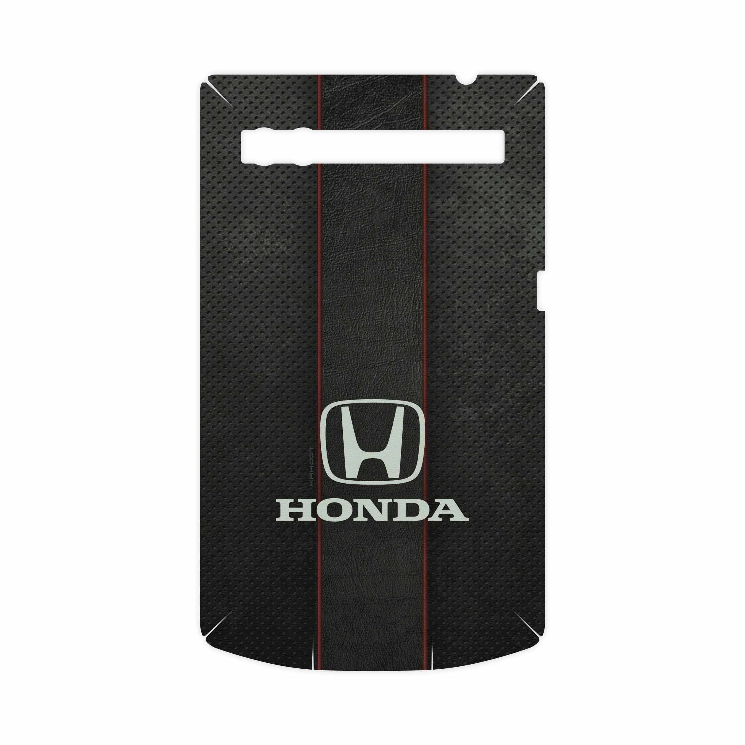 برچسب پوششی ماهوت مدل Honda Motor-FullSkin مناسب برای گوشی موبایل بلک بری P9983