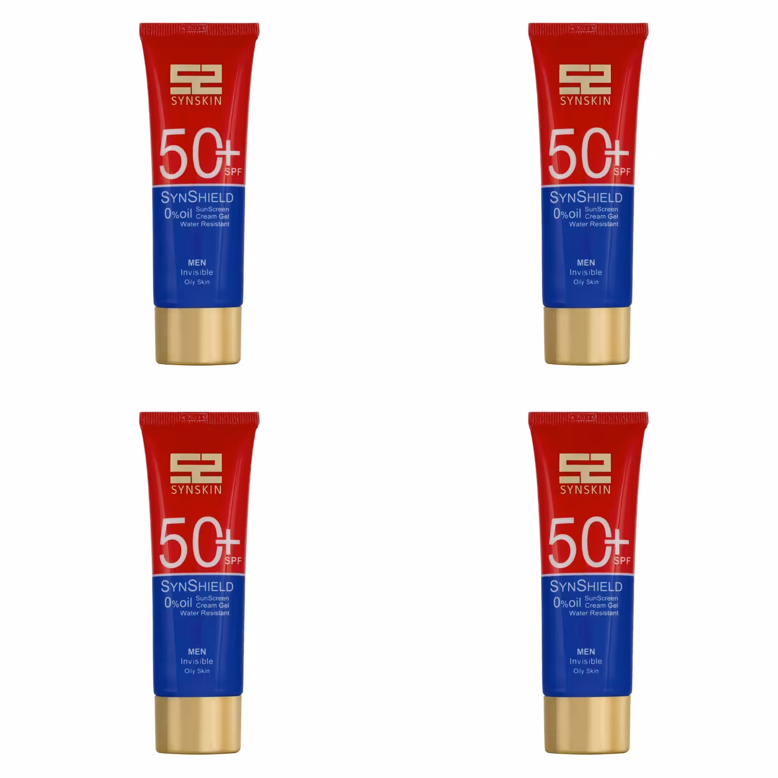 کرم ژل ضد آفتاب ساین اسکین مدل Invsible M حجم 50 میلی لیتر مجموعه 4 عددی
