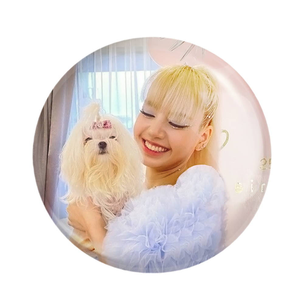 پیکسل خندالو مدل لیسا گروه بلک پینک BLACKPINK کد 16703