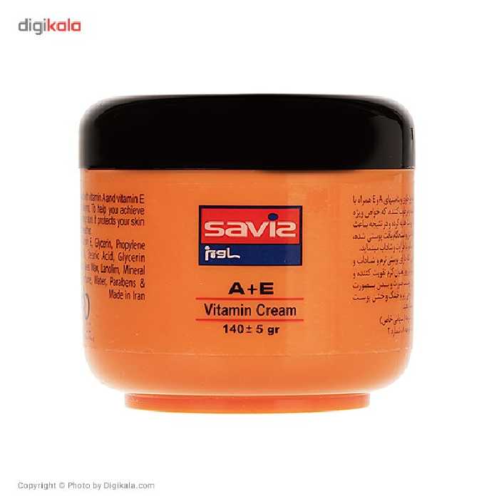 کرم مرطوب کننده ساویز مدل A Plus E وزن 140 گرم
