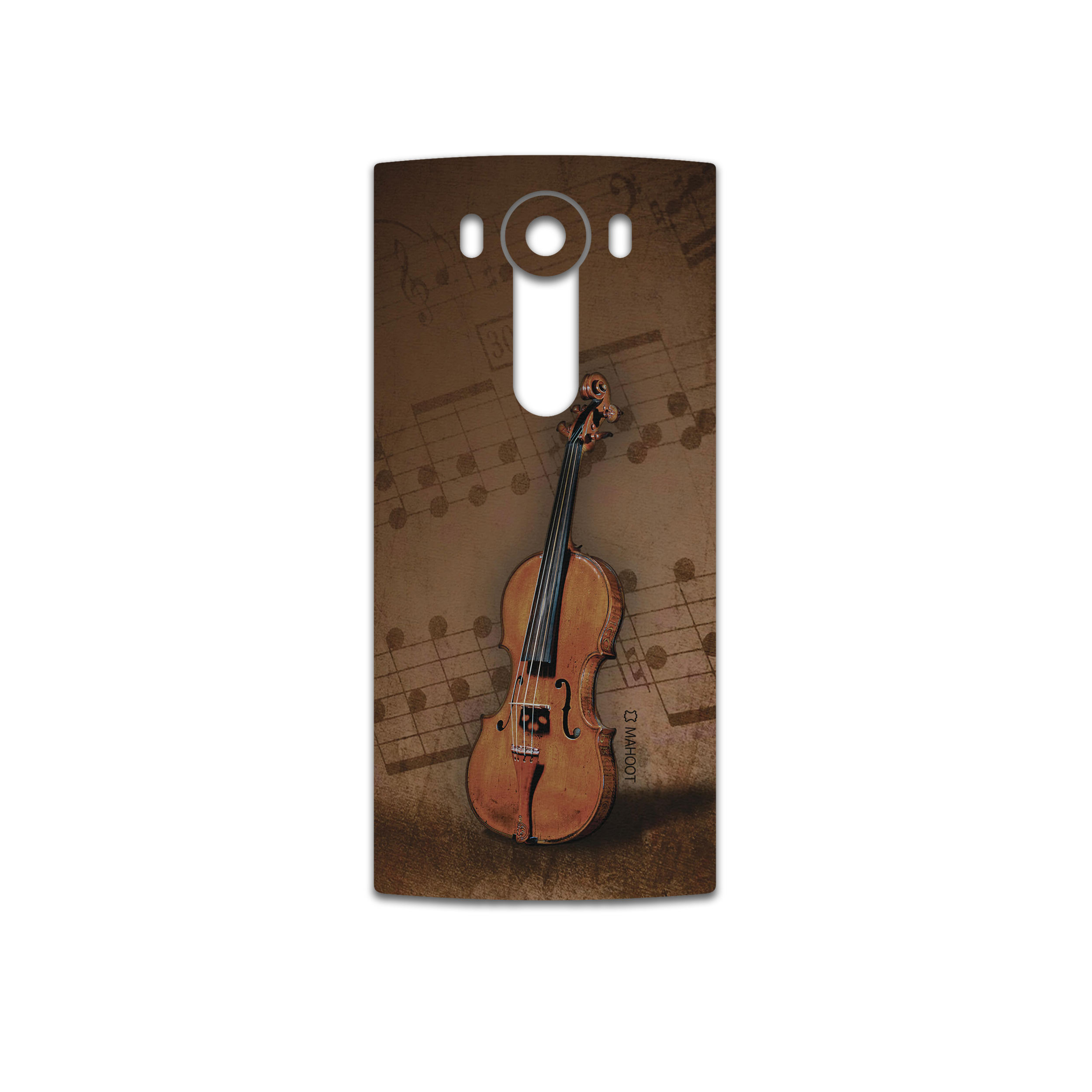 برچسب پوششی ماهوت مدل Violin-Instrument مناسب برای گوشی موبایل ال جی V10