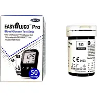 نوار تست قند خون اینفوپیا مدل EASYGLUCO PRO بسته 50 عددی