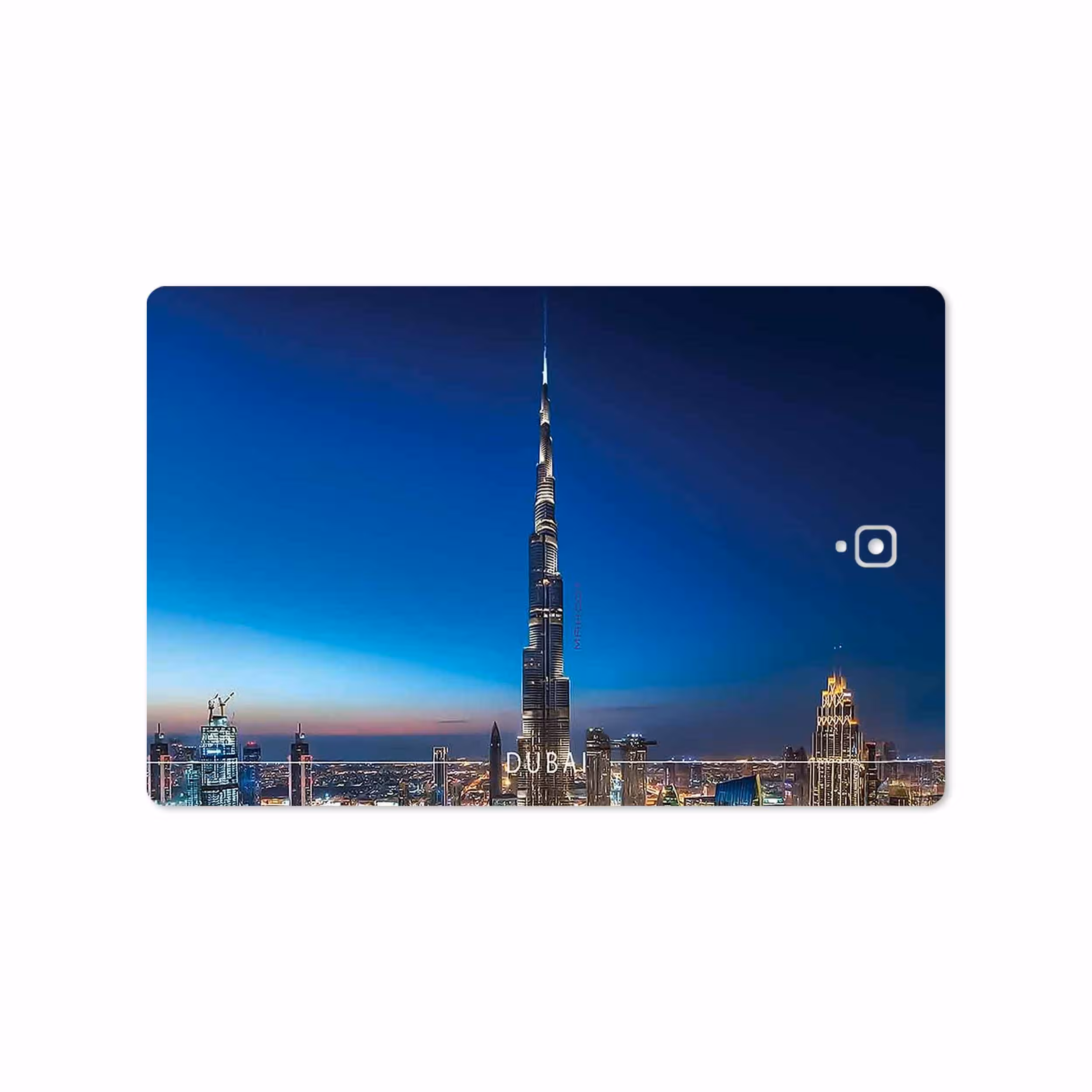 برچسب پوششی ماهوت مدل Dubai City مناسب برای تبلت سامسونگ Galaxy Tab S3 9.7 2017 T825